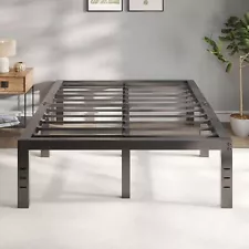 Novilla Bed Frame King Size, Simplicity Metal Platform King Size Bed Frame