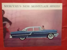 1955 MERCURY "MONTCLAIR SERIES" Car Dealer Sales Brochure