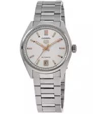 New Tag Heuer Carrera Automatic Silver Diamond Women's Watch WBN231B.BA0001