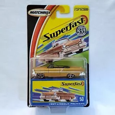 Matchbox Superfast 35th Anniversary 1957 Lincoln Premiere #50 For Sale