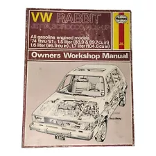 Haynes 1974-1981 VW RABBIT JETTA SCIROCCO PICK-UP Volkswagen Repair Shop Manual