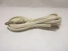 New Old Stock White 6' Replacement Cord for Small Appliances, Radio, Lamps...