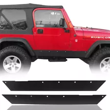 Steel Rock Slider Armor Rocker Panel Guards Fit Jeep Wrangler TJ 1997-2006 (For: Jeep Wrangler)