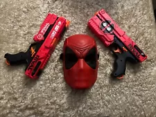 Deadpool Rival Nurf Guns And Mask