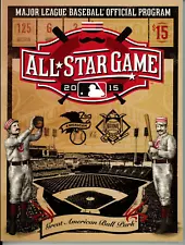 BRAND New 2015 MLB All Star Game Program Cincinnati Scorecard MLB Program REDS