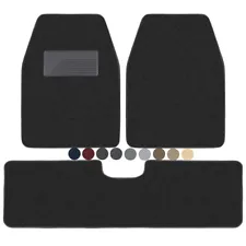 carXS Car Floor Mats for Car SUV Van Heavy Duty Extra Thick Carpet Mat 3 Piece (For: 1999 Chevrolet Tracker)