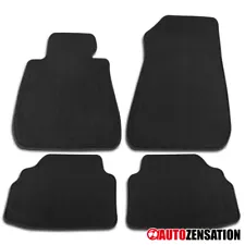 Fit 2007-2013 BMW E92 325i 328i 335i Coupe Black Cotton Side Carpet Floor Mats