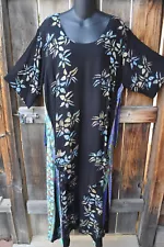 SALE! ART TO WEAR LAYERED DRESS IN KONA BY MISSION CANYON, LARGE, 50"B!