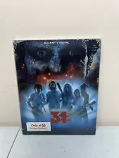 NEW RARE OOP TARGET EXCLUSIVE ROB ZOMBIE 31 STEELBOOK BLU RAY HORROR MOVIE 2016