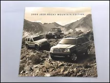 2004 Jeep Rocky Mountain Edition Sales Brochure Wrangler Grand Cherokee Liberty