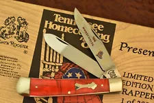 FIGHTN FIGHT'N ROOSTER RARE 1/200 1986 TENNESSEE HOMECOMING TRAPPER KNIFE (17234