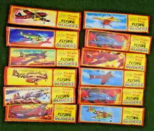 Vintage 1980s Power Prop Flying Gliders WW2 Airplanes Lot of 12 (50271)