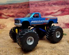 1/64 Lifted Chevy Silverado "Predator 1" Monster Truck Greenlight M2