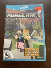 Minecraft Wii U Edition Nintendo Wii U Brand New Sealed