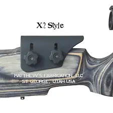 Adjustable Kydex Cheek Rest - Tactical Rifle - Custom Molded - Ambidextrous USA