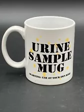 Funny Coffee Mug Urine Sample Mug