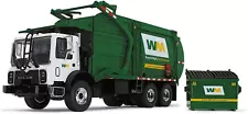 Mack Terrapro Waste Management Refuse Garbage Truck with Wittke Front Load White