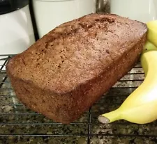 Gluten Free Banana Nut Bread - Lactose Free!