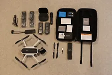 GoPro Karma Drone Lot, Karma Grip, Remote, 2 Batteries, 14 Propellers, Backpack!