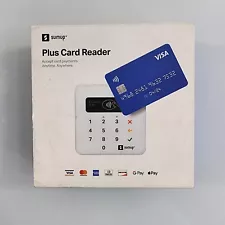 SumUp Plus Card Reader, Bluetooth - NFC RFID Credit Card Reader for Smartphone