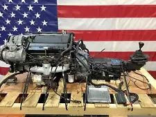 Chevy Corvette C4 LT1 5.7L V8 Engine & ZF6 6-Speed Manual Transmission Swap 63K