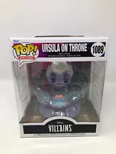 Funko POP! Disney Villains Ursula on Throne #1089 Vinyl Figure DAMAGED BOX