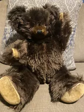 Vintage Rare Large 24" Long Mohair Jointed Teddy Bear For Sale!