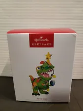 2023 Hallmark TREE REX Keepsake Dinosaur Christmas Ornament Free Shipping!