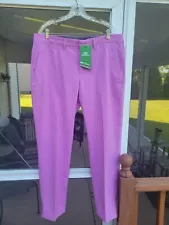 Men's New with Tags Skechers Performance Brand Lavender Golf Pants Size 38/31