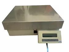 Industrial Digital Scale Platform Scale 200lb Capacity LB/Kg 14”x 12-5/8”