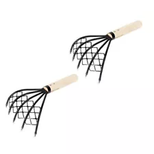 2pcs Seafood Picker Lobster Rake Dig Seafood Rake Oyster Shell Rake