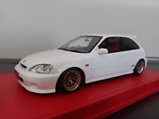 1/18 Honda Civic Type R EK9 1997 Championship White Otto Custom