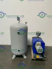 Quincy Air Compressor QCV 040-090 w/ 60 Gallon Steel Fab Air Tank