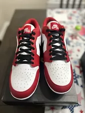 Air Jordan 1Retro MCS Low 'Chicago' Red White Baseball Cleats CJ8524-611 13 Mens