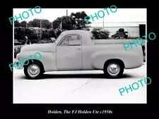 OLD LARGE HISTORIC PHOTO OF THE FJ HOLDEN UTE c1950s