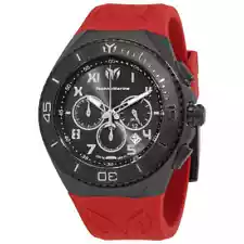 TechnoMarine Manta Men's Black Watch - TM-220000