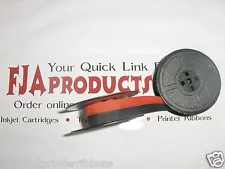 Vintage Manual Royal Typewriter Spool Ribbon Black/Red