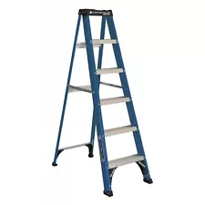 New - 6 ' Fiberglass Step, 10' Reach, 225-lb, Load Capacity, Free Shipping