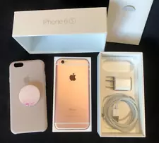 iPhone 6S Rose Gold 64GB Bundle - Excellent Condition