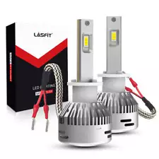 LASFIT LAplus Series H1 LED Headlight Super Bright 60W 6000LM Conversion Kit 2X (For: Lamborghini)