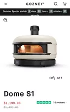 Gozney S1 Dome Outdoor Pizza Oven