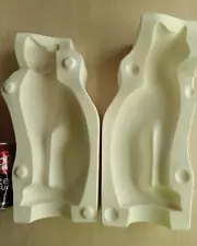 Delta D3041 12" Siamese Cat Statue Left Slip Casting Ceramic Mold Animals 1638