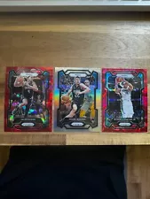 2023-24 Panini Prizm Basketball - Orlando Magic - 2 Red prizms & 1 Silver (Mint)