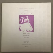 B505 Bellini La Sonnambula Scotto Kraus Vinco Santi 2LP HRC 337-2