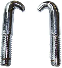 1983-1993 Ford Mustang, GT, LX Cobra new convertible top latch hooks, pair (For: 1985 Mustang GT)