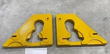 Caterpillar Counterweight Plates For Skid Steer Loader 2 Plates Total 345-5147