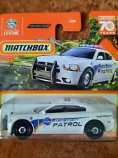 Matchbox Car. Dodge Charger Pursuit. NASA Security Patrol. In Unopened Card