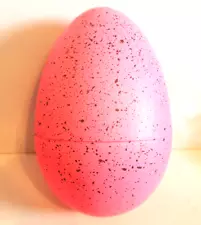 Jumbo Easter Egg Fillable Pink Speckled Egg 16"