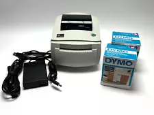 Zebra LP2844-Z Direct Thermal Label Printer USB Serial Parallel with AC Adapter