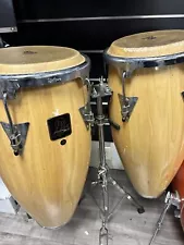 LP Latin Percussion Aspire Congas Wood w/Stand